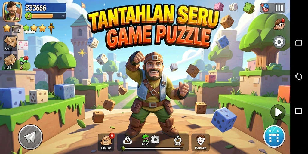 Gameplay <strong>333666</strong> yang menantang dan seru dalam menyelesaikan teka-teki.