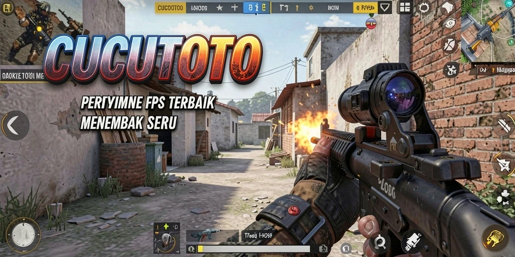 Tampilan gameplay CUCUTOTO yang menegangkan dan mendebarkan.