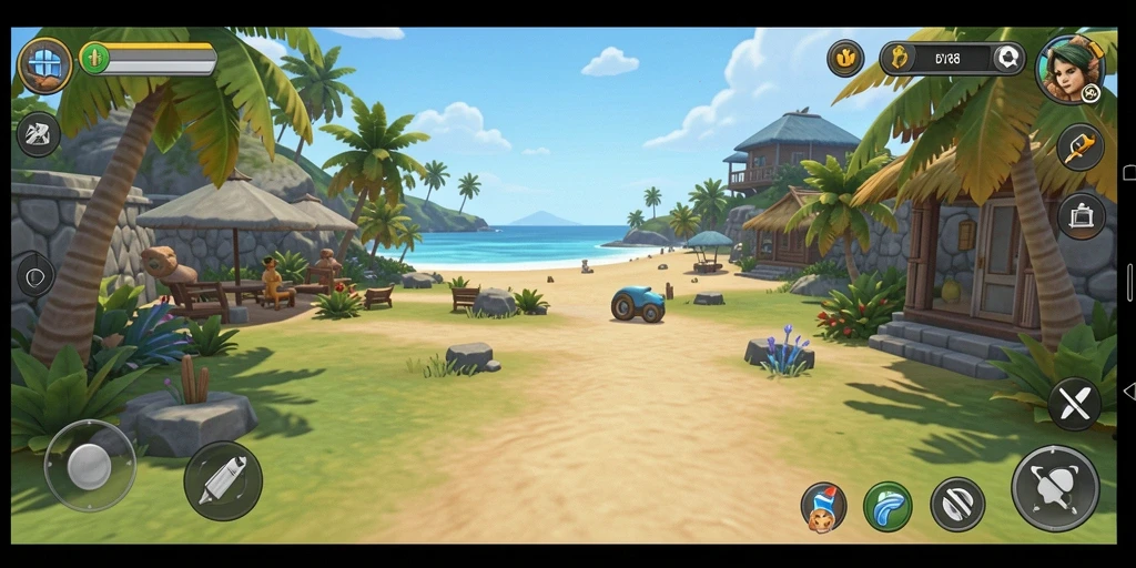 Tampilan gameplay <strong>DV188</strong> yang menarik dengan karakter lucu.