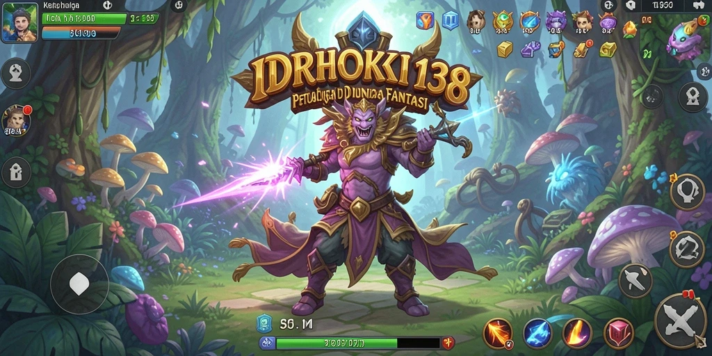 Tampilan gameplay seru dalam dunia petualangan menantang.
