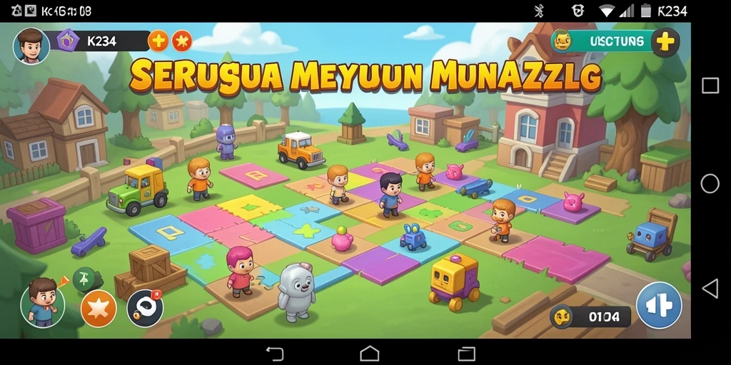 Tampilan gameplay K234 yang menantang dan seru.