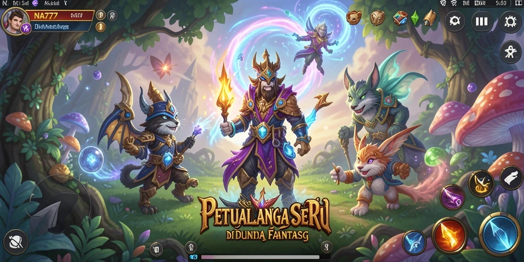 Gameplay menarik di dunia petualangan NA777 yang menantang.