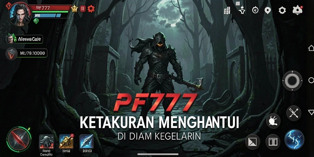 Gameplay PF777 yang mencekam dengan suasana horor yang mendalam.