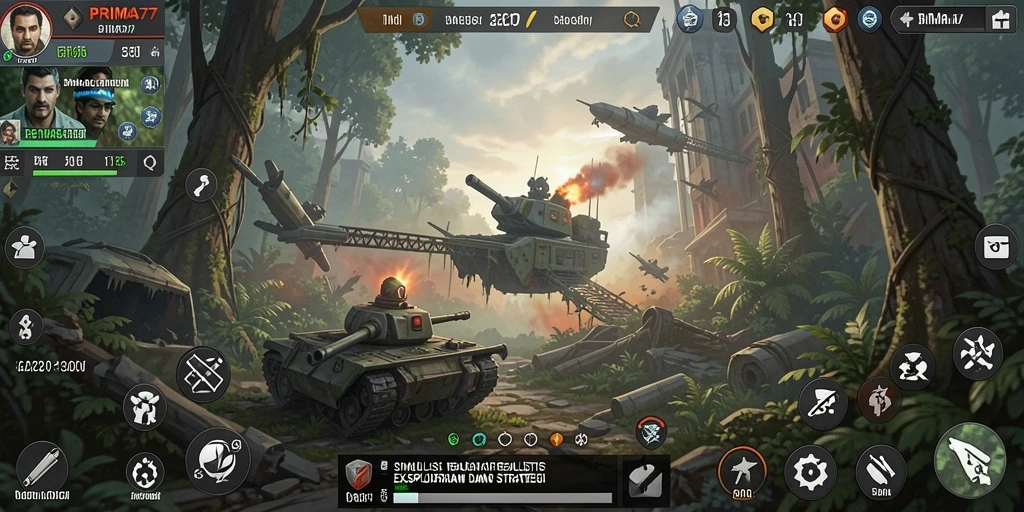 Tampilan menarik dari gameplay PRIMA77 yang menantang strategi.