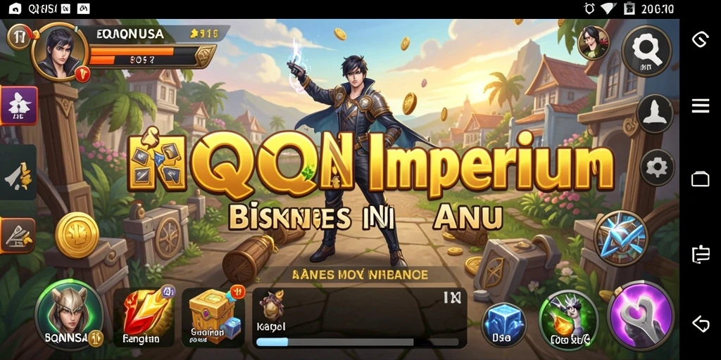 Screenshot gameplay QQNUSA yang menampilkan aksi Tycoon yang seru.