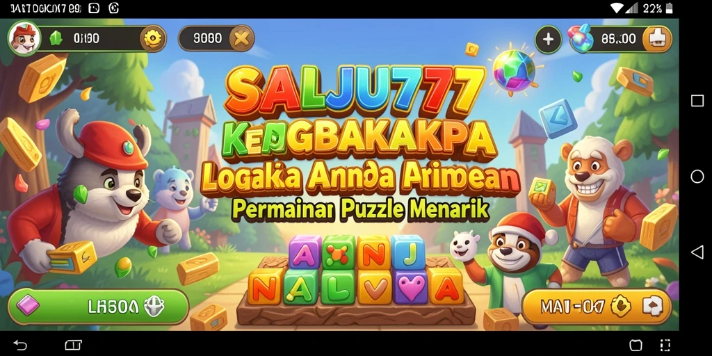 Gameplay menarik dari SALJU777 dengan tantangan puzzle yang seru.