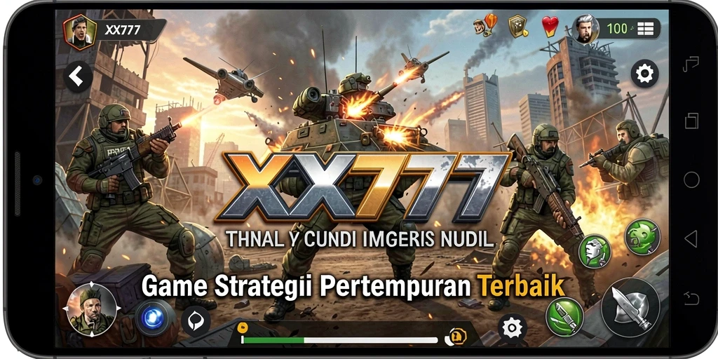 Tampilan seru dari gameplay XXX777 yang menampilkan strategi pertempuran.